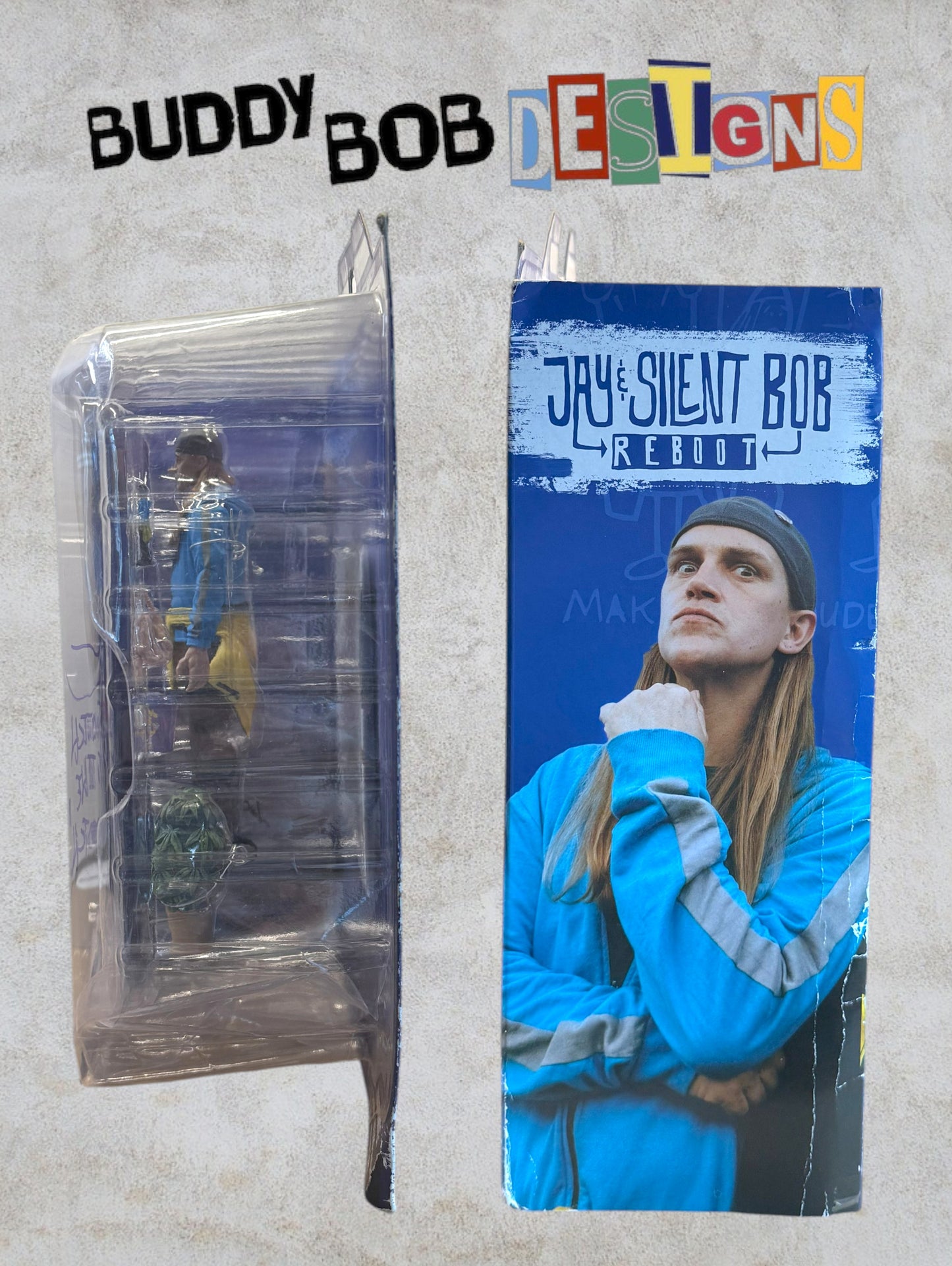 Autographed Jay and Silent Bob Reboot Jay Figure by Diamond Select - Signed by Jason Mewes