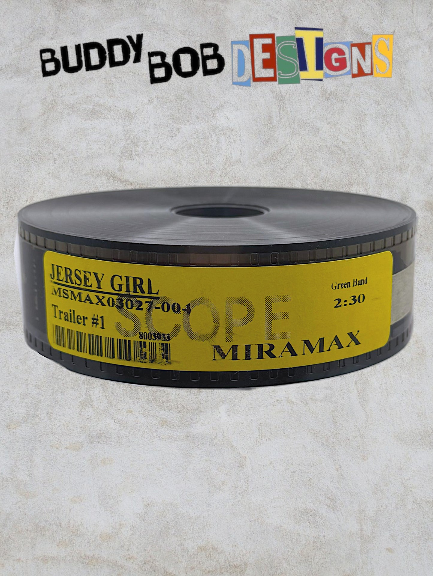 Original Jersey Girl 35mm Film Trailer