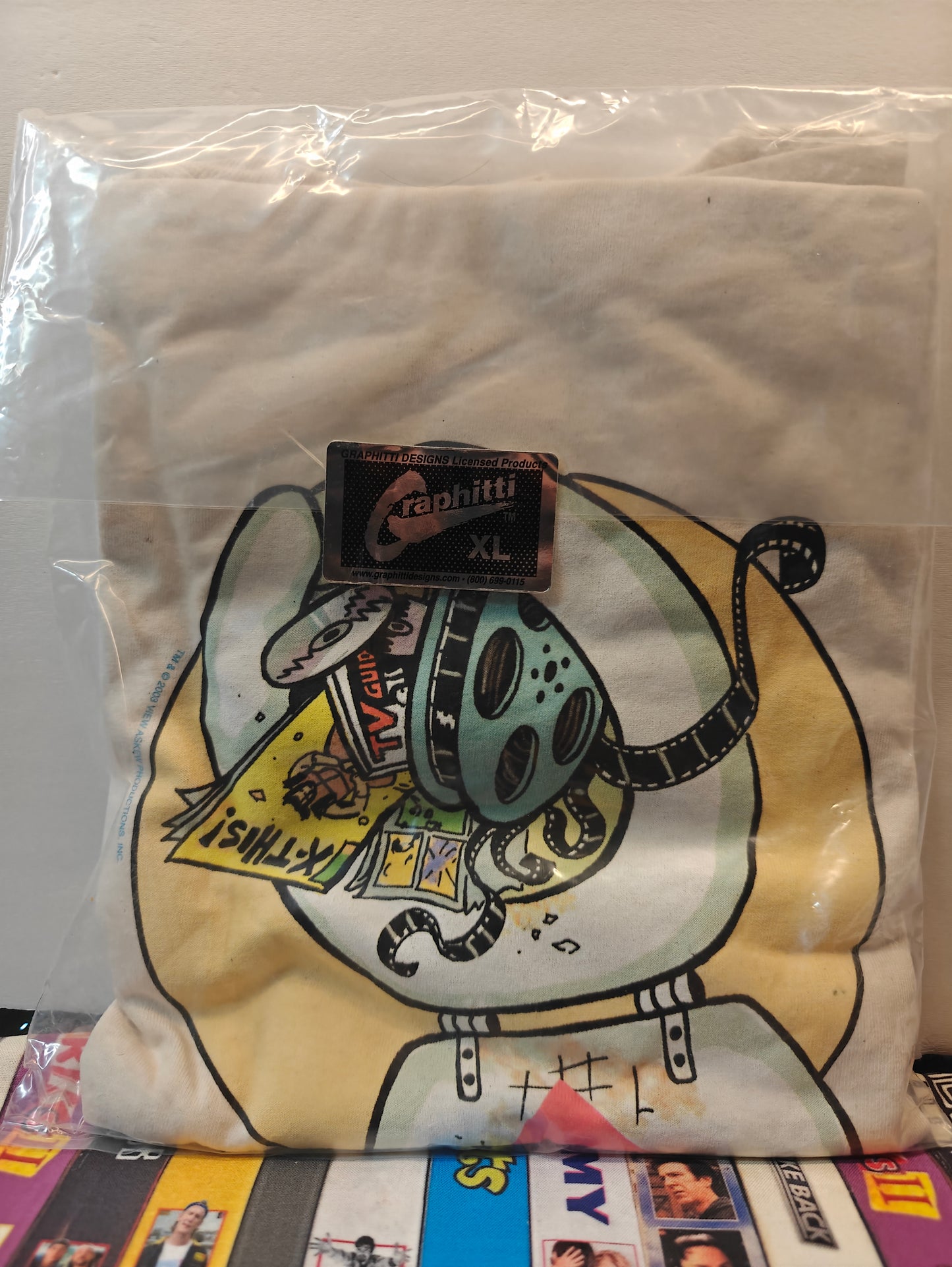 Vintage Graphitti Designs Movie Poop Shoot T-shirt - XL