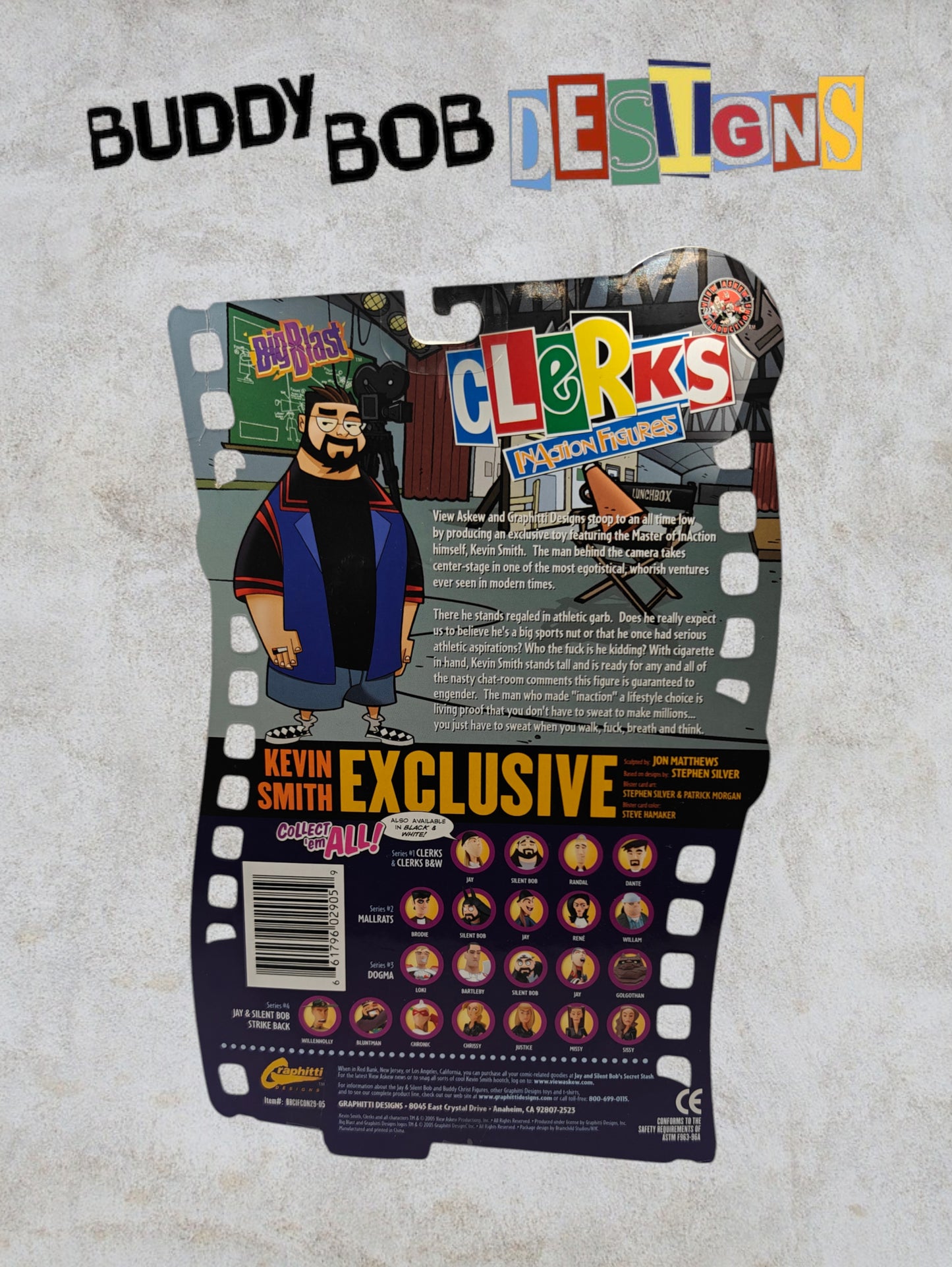 Clerks Inaction Figure - View Askew Exclusive - Kevin Smith