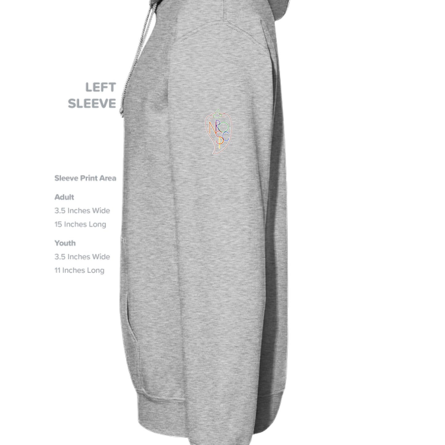 LIGHT STEEL - SLEEVE_LEFT