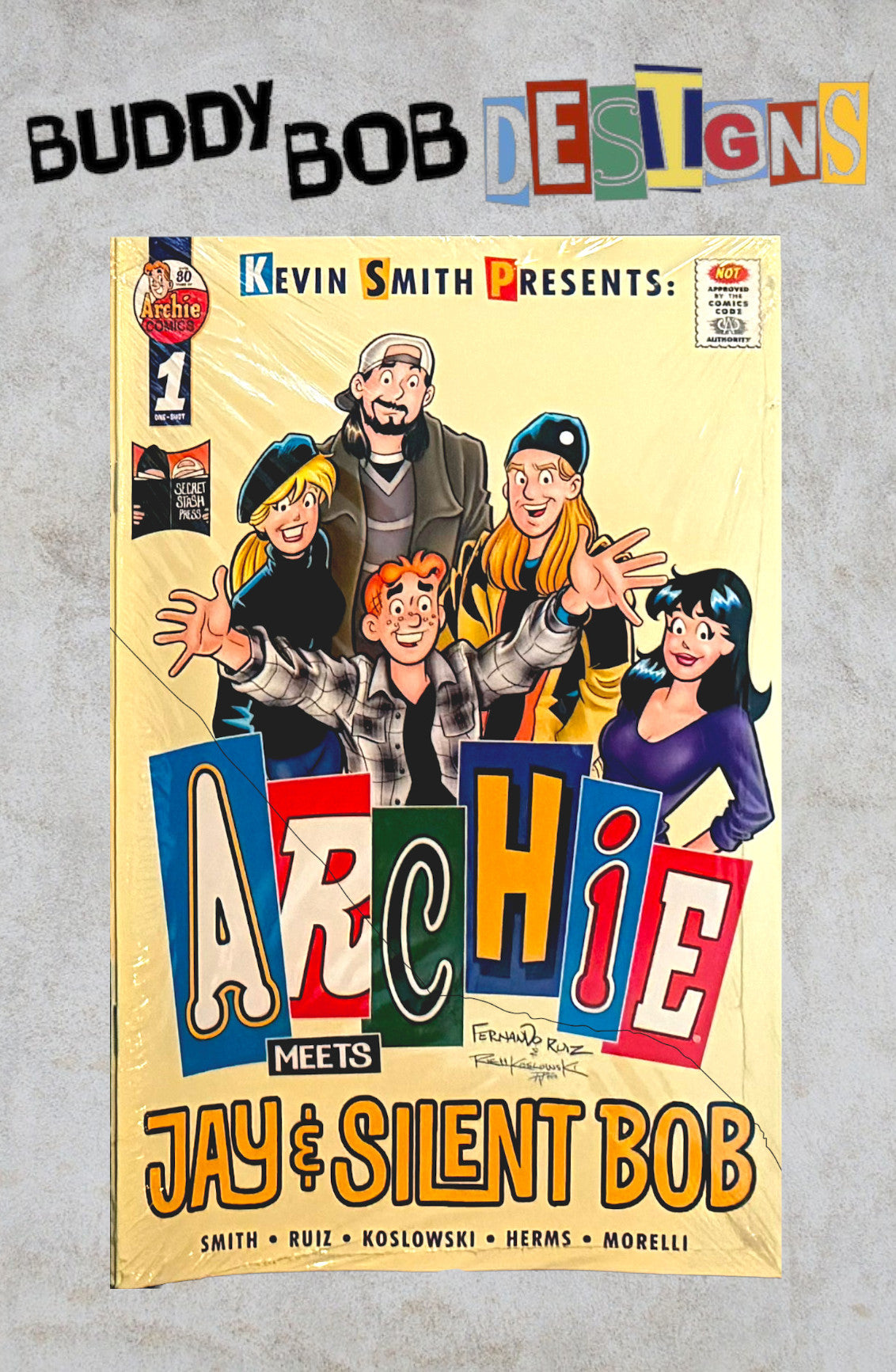 Archie Meets Jay and Silent Bob 6 Cover Pack & Bonus Print