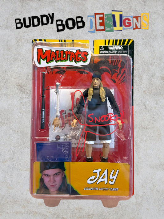 Autographed Mallrats Jay Figure by Diamond Select - Signed by Jason Mewes