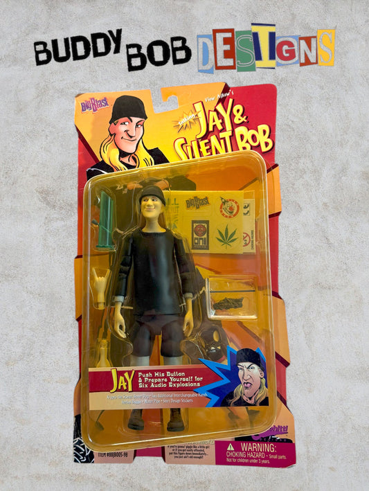 Talking Jay and Silent Bob Figure - Jay by Big Blast Toys