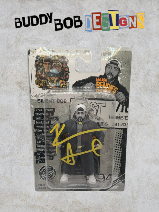 Autographed Silent Bob Toy - Major Bendies