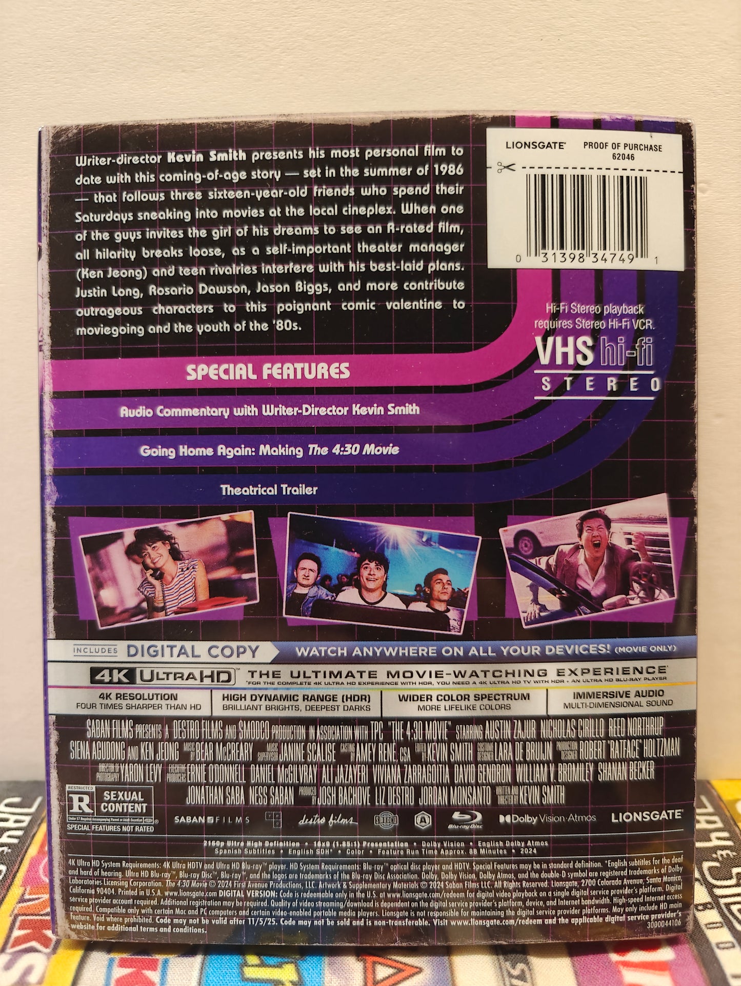 The 4:30 Movie 4K Steelbook - Signed by Kevin and Ernie