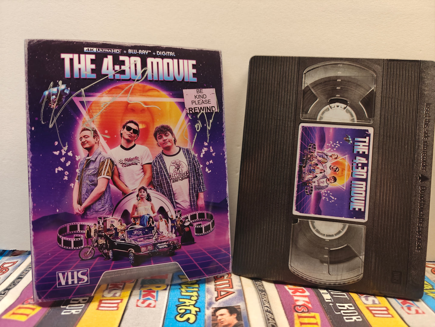 The 4:30 Movie 4K Steelbook - Signed by Kevin and Ernie