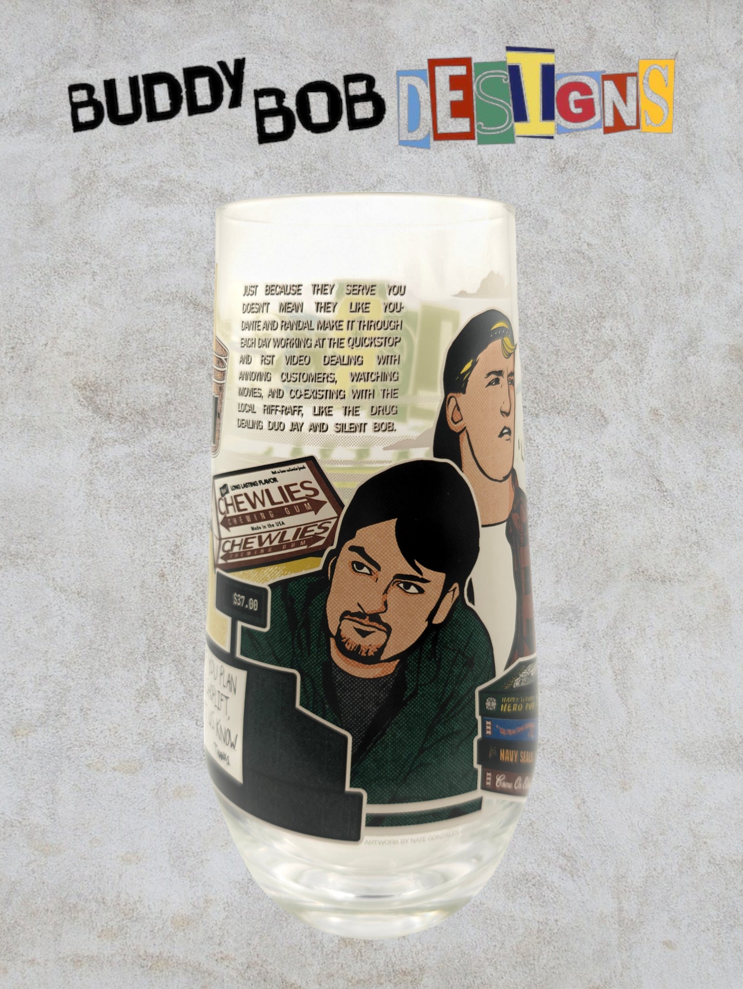 TKSC Exclusive Clerks Glass