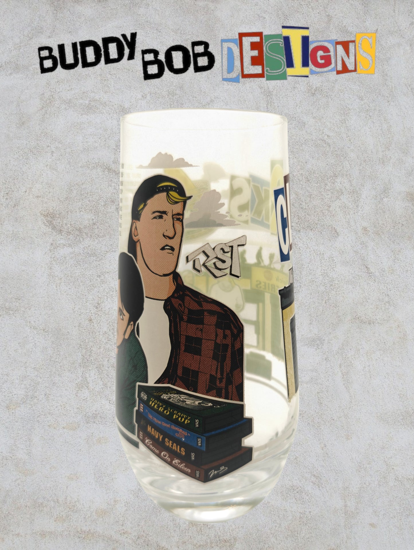 TKSC Exclusive Clerks Glass