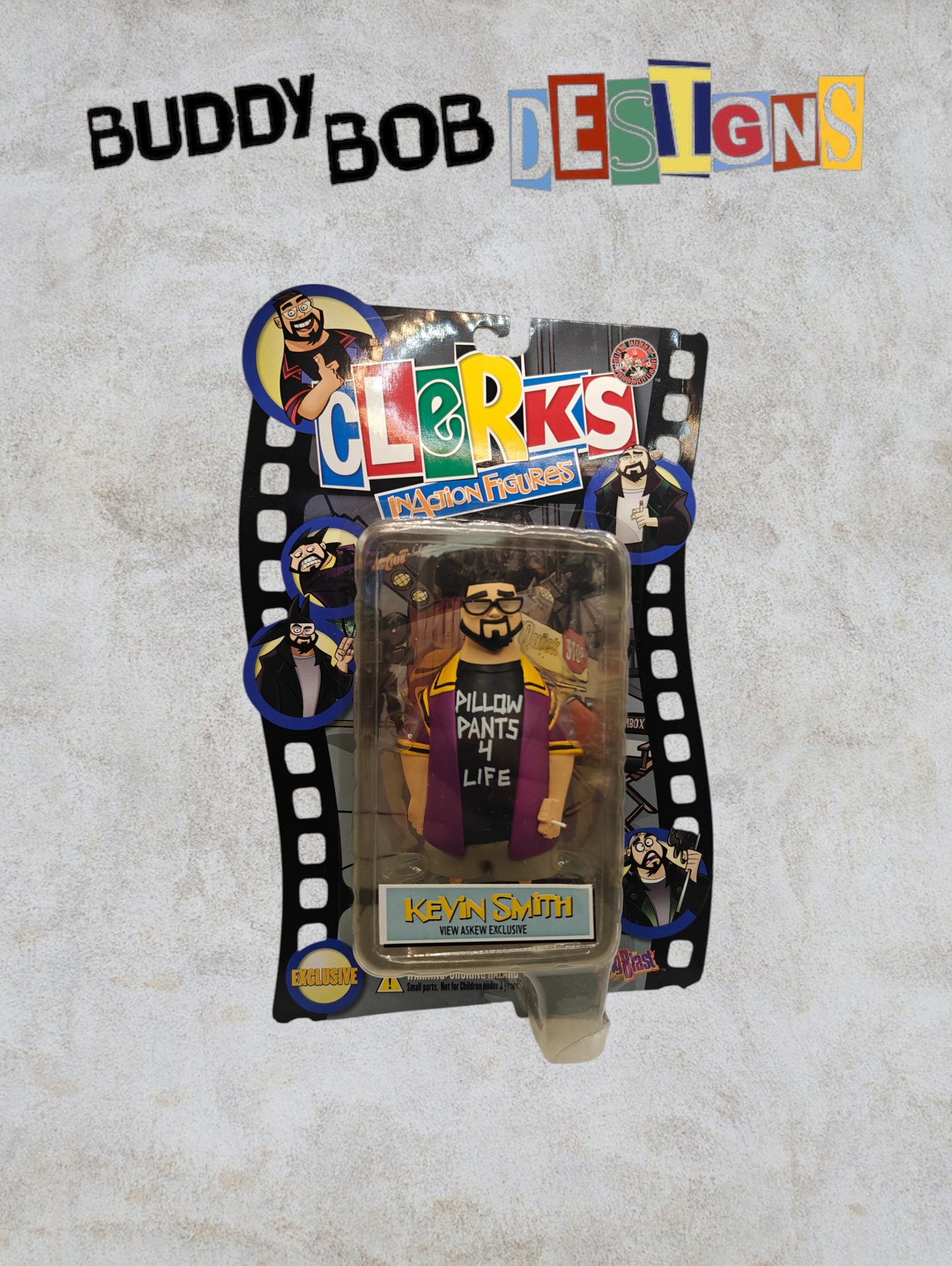 Clerks Inaction Figure - View Askew Exclusive - Kevin Smith