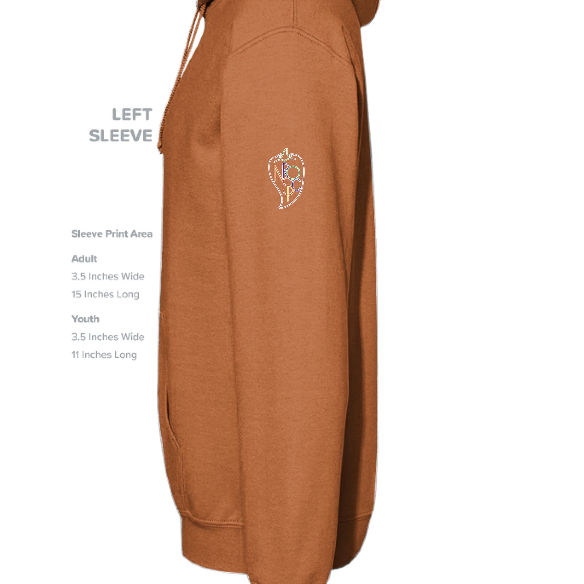 Texas Orange - SLEEVE_LEFT