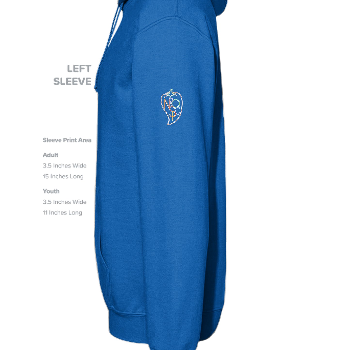 Athletic Royal - SLEEVE_LEFT