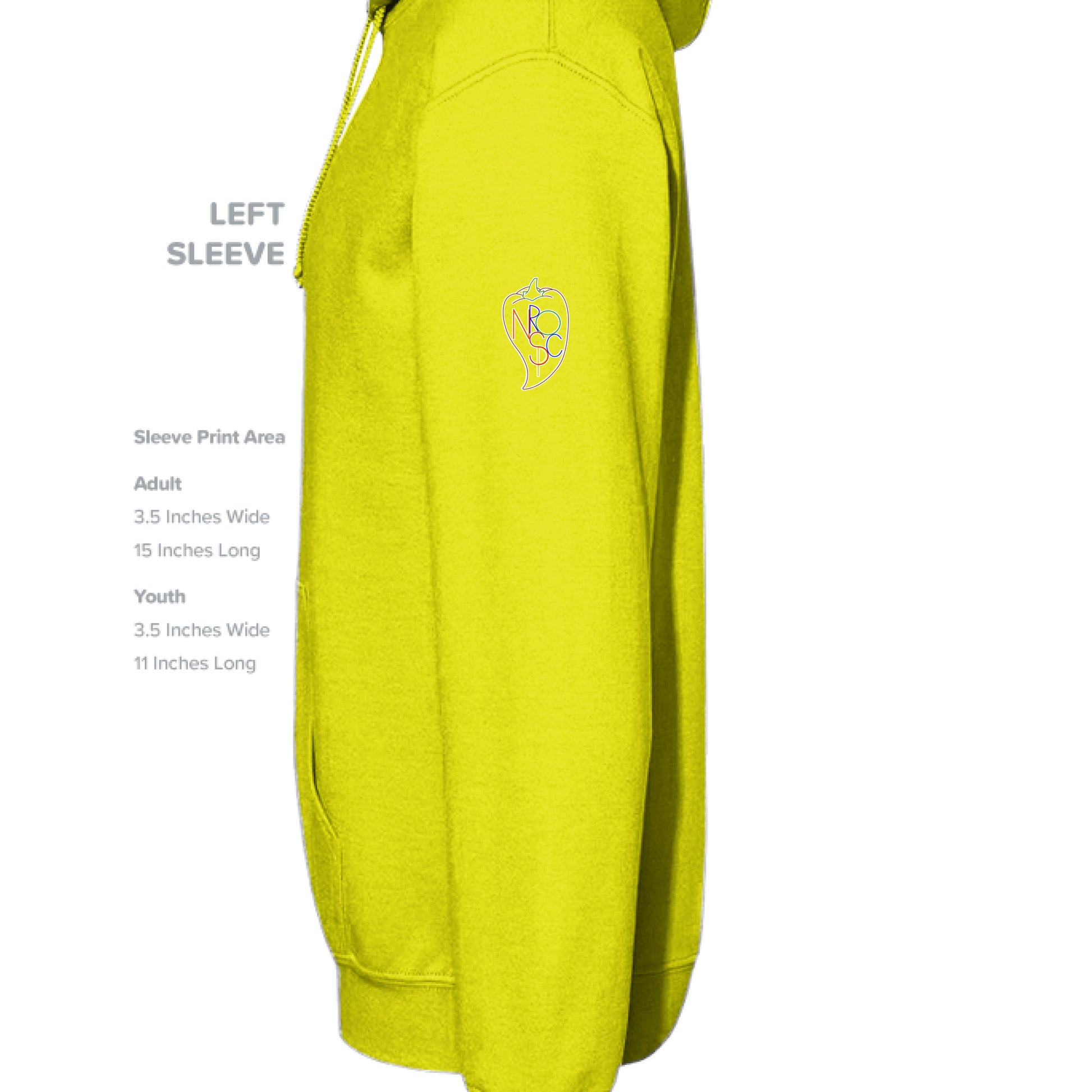 SAFETY GREEN - SLEEVE_LEFT