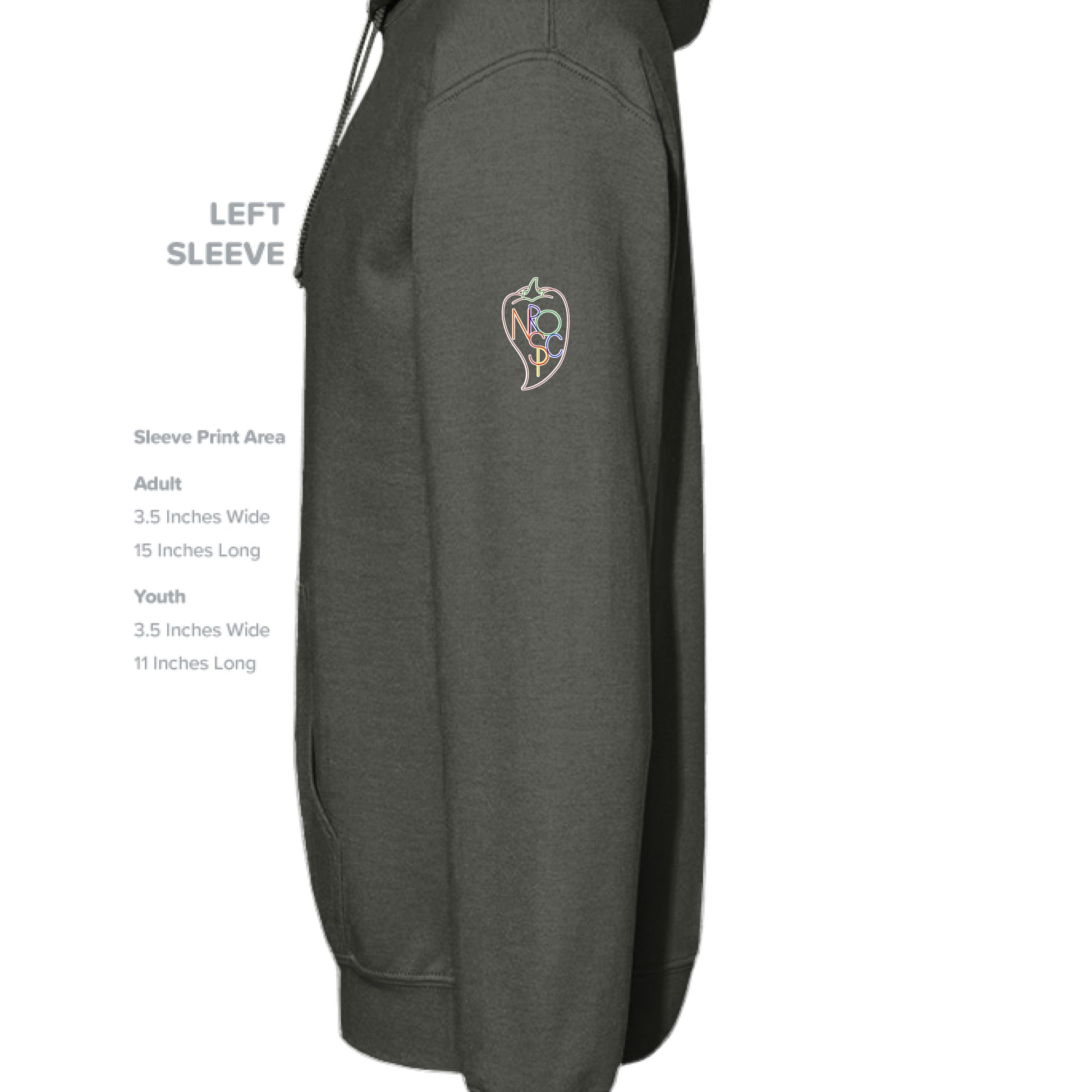 SMOKE GRAY - SLEEVE_LEFT