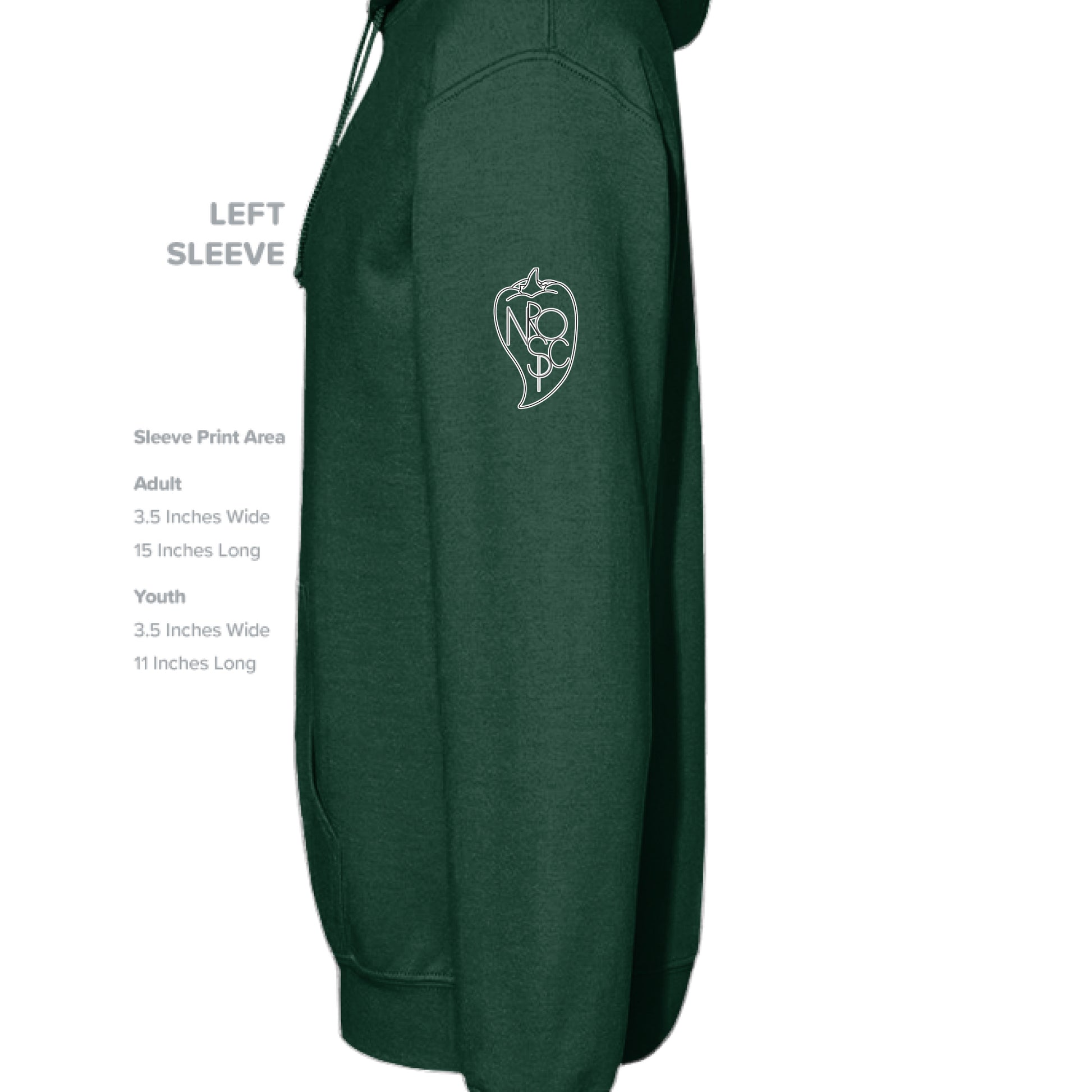 Athletic Dark Green - SLEEVE_LEFT