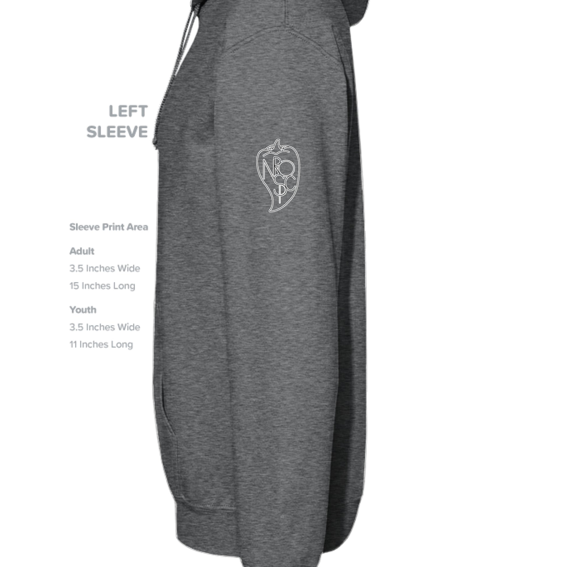 CHARCOAL HEATHER - SLEEVE_LEFT