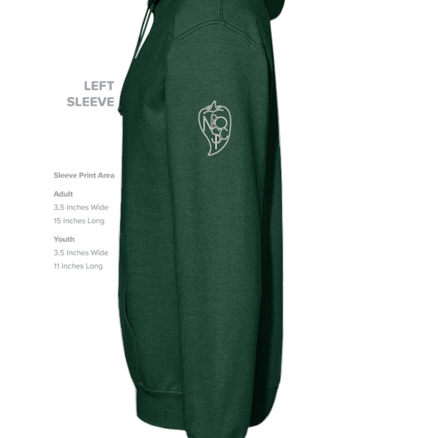 Athletic Dark Green - SLEEVE_LEFT