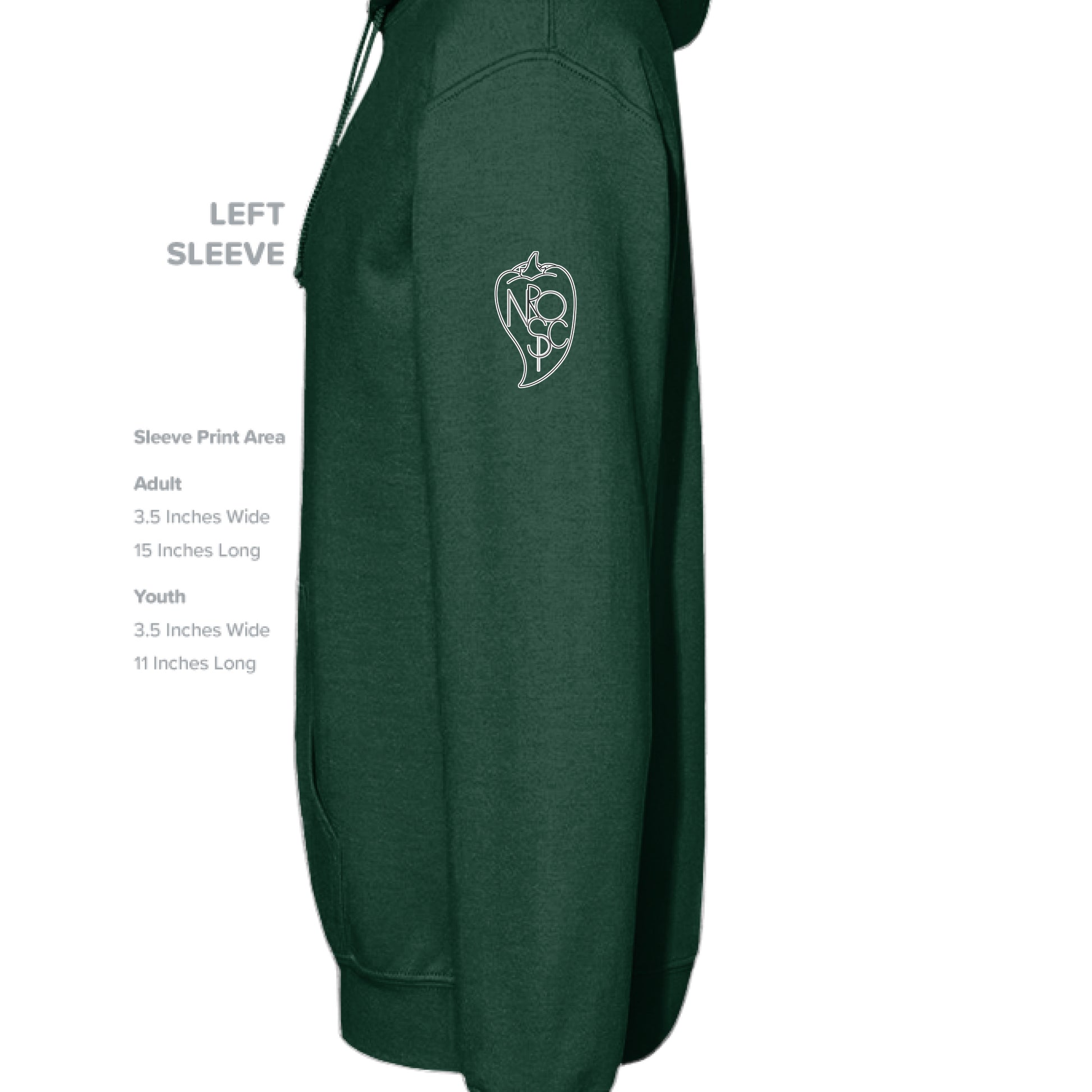 Athletic Dark Green - SLEEVE_LEFT