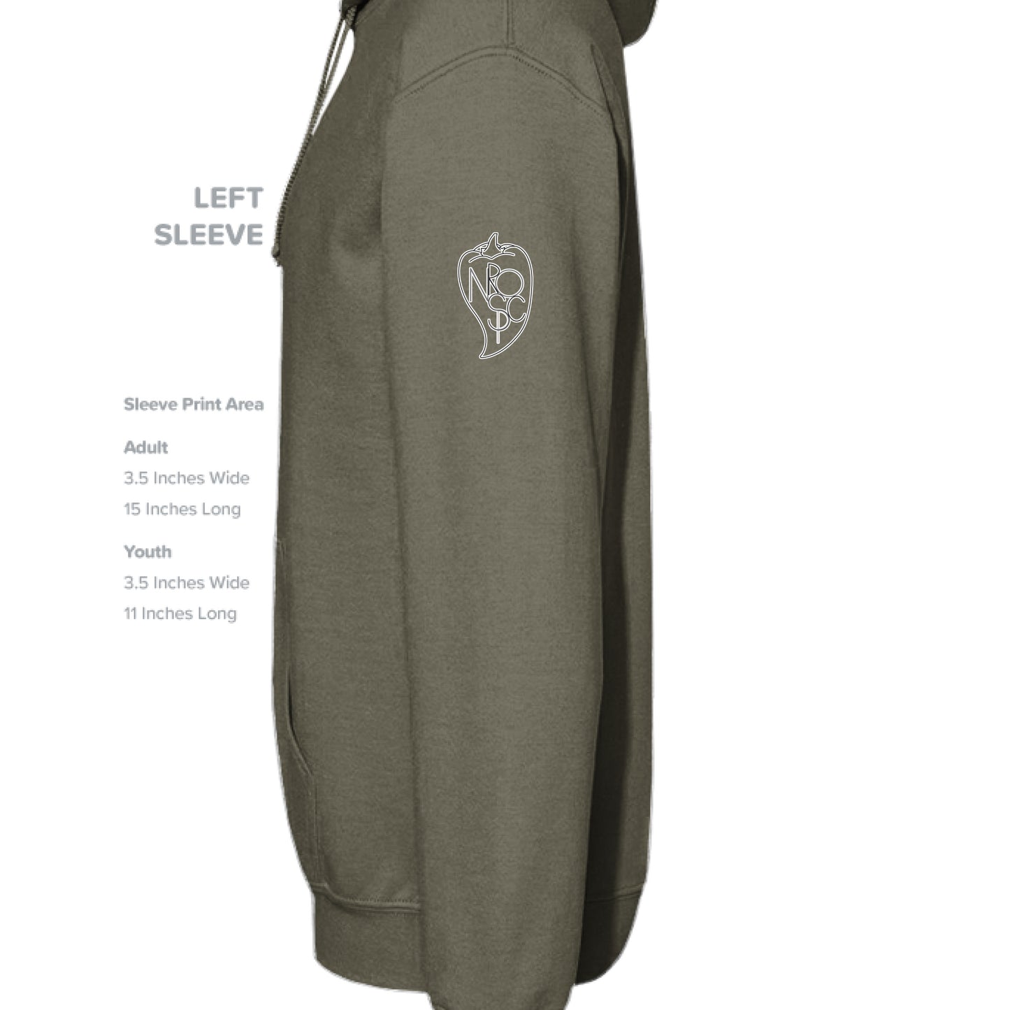 Fatigue Green - SLEEVE_LEFT