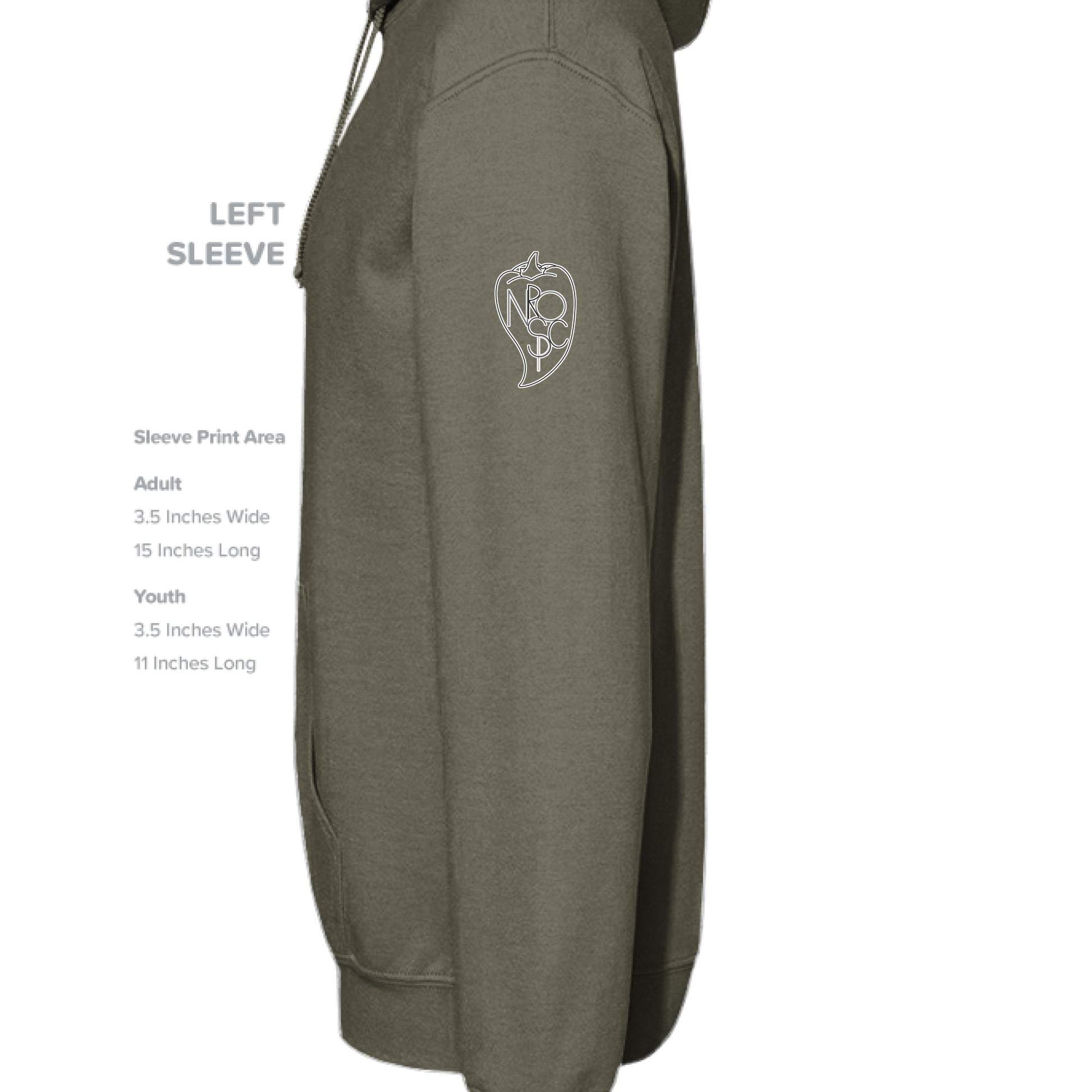 Fatigue Green - SLEEVE_LEFT