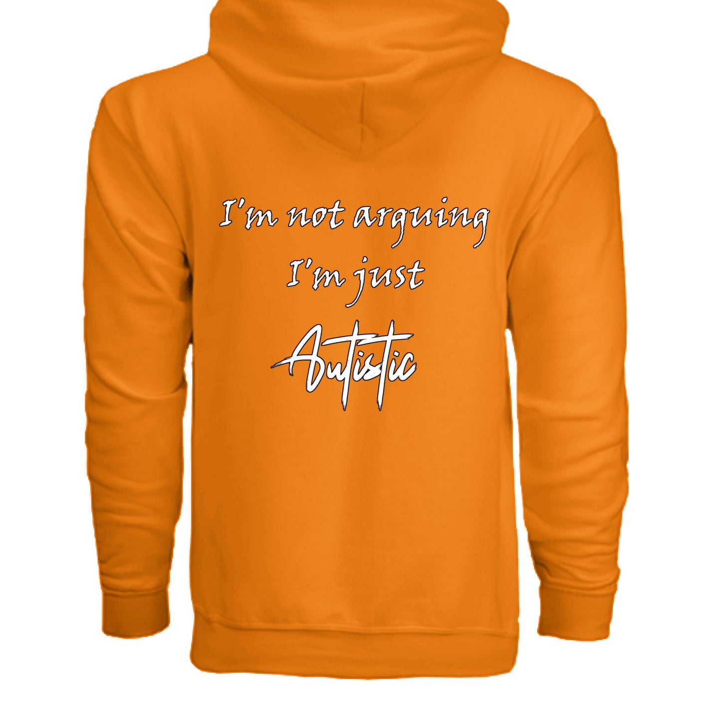 SAFETY ORANGE - BACK