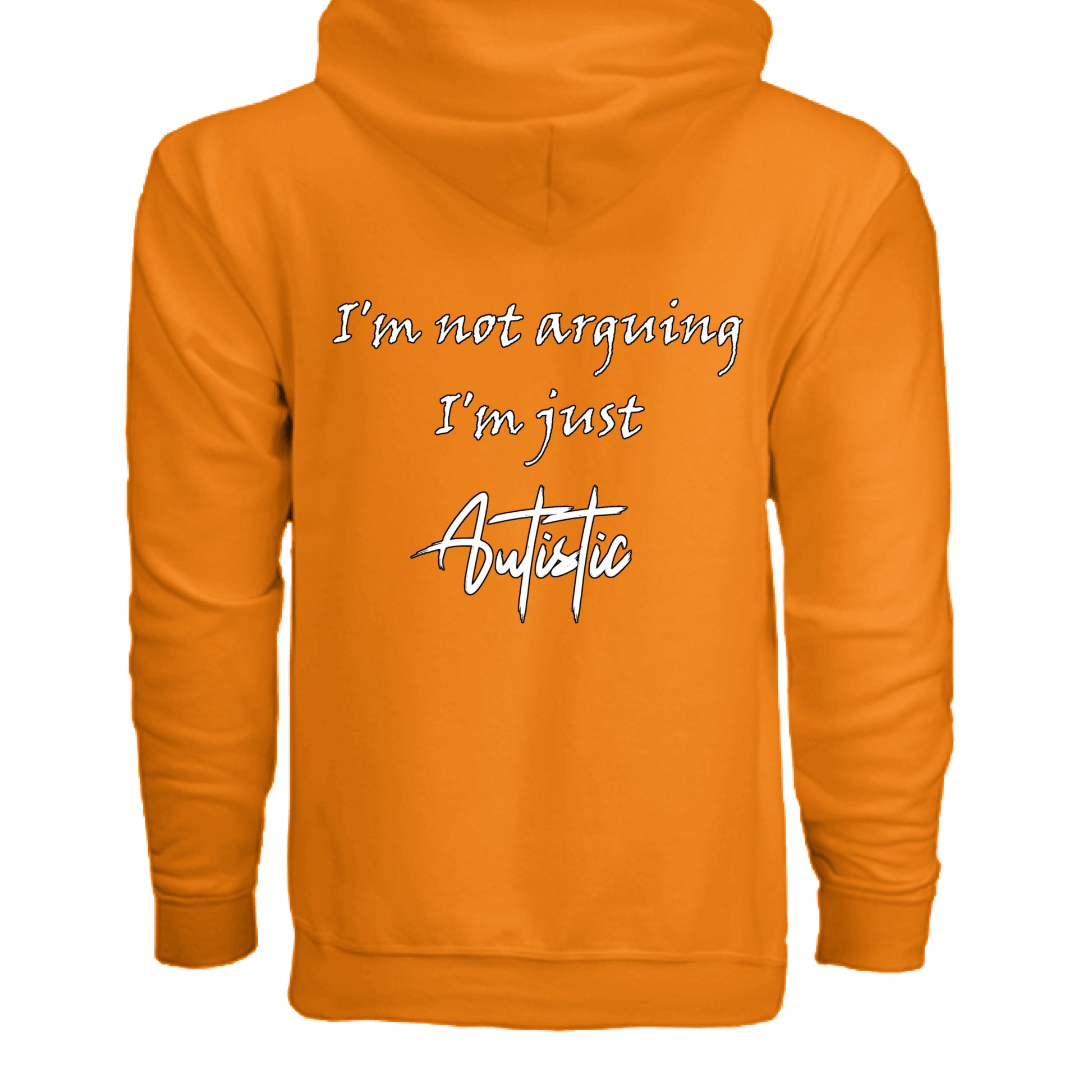 SAFETY ORANGE - BACK