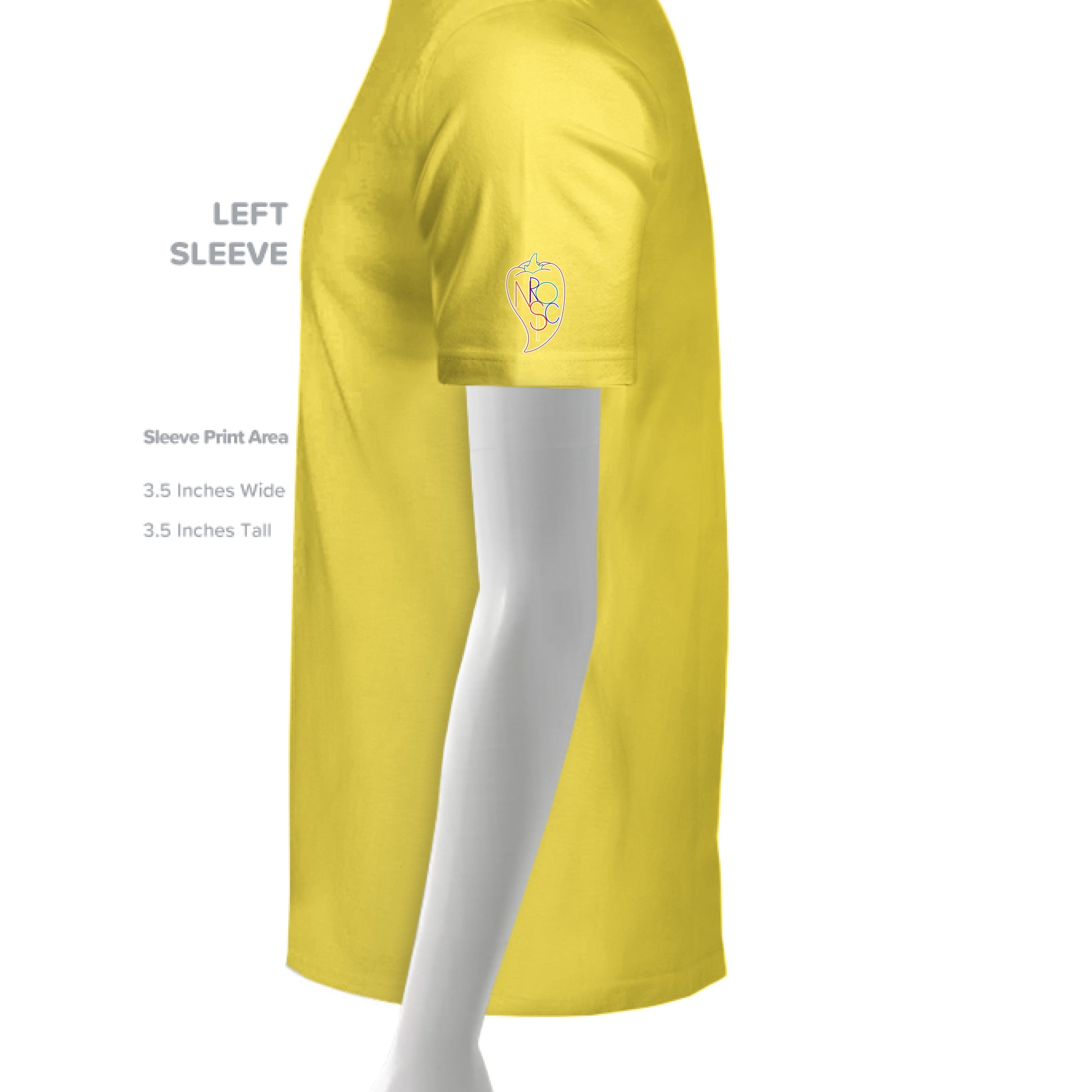 Athletic Yellow - SLEEVE_LEFT
