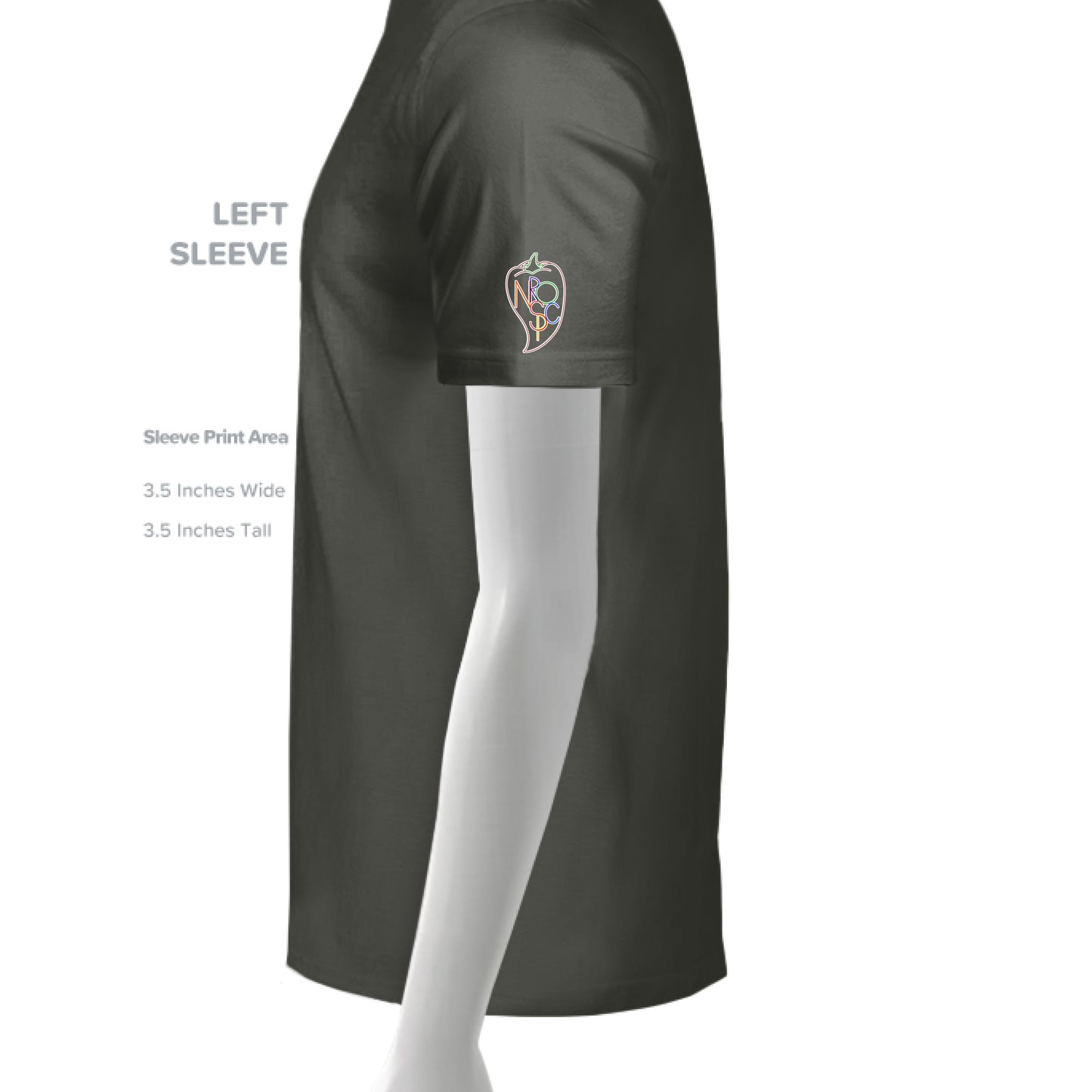 SMOKE GRAY - SLEEVE_LEFT