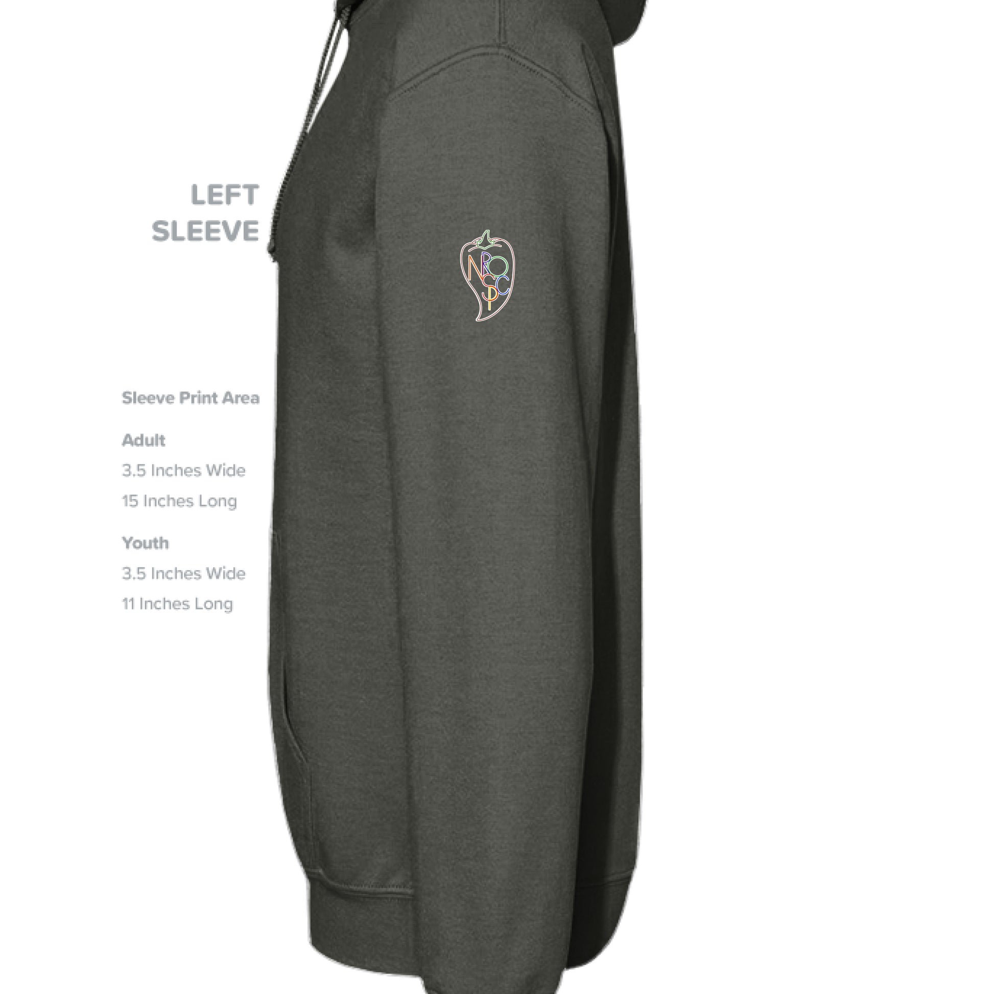 SMOKE GRAY - SLEEVE_LEFT