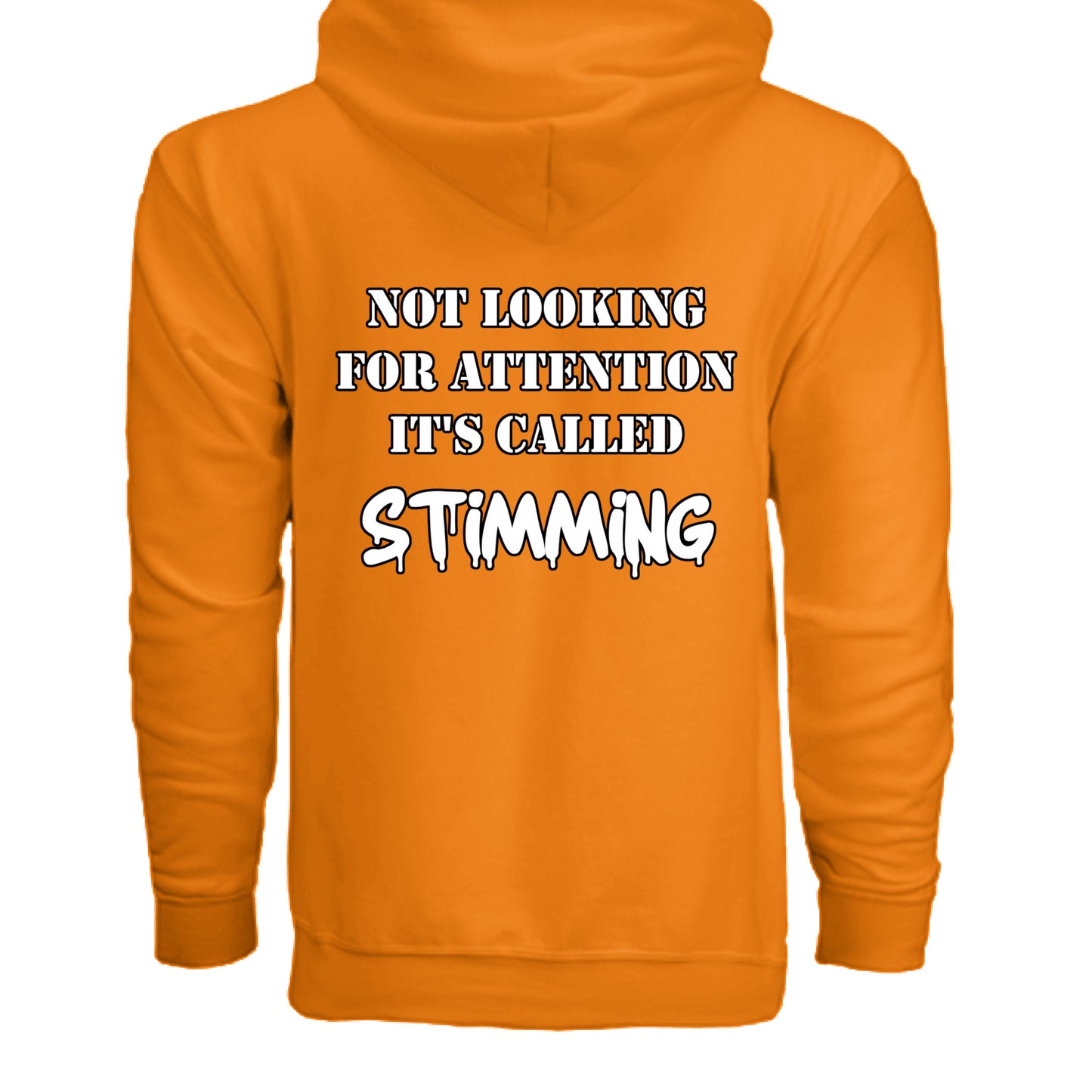 SAFETY ORANGE - BACK
