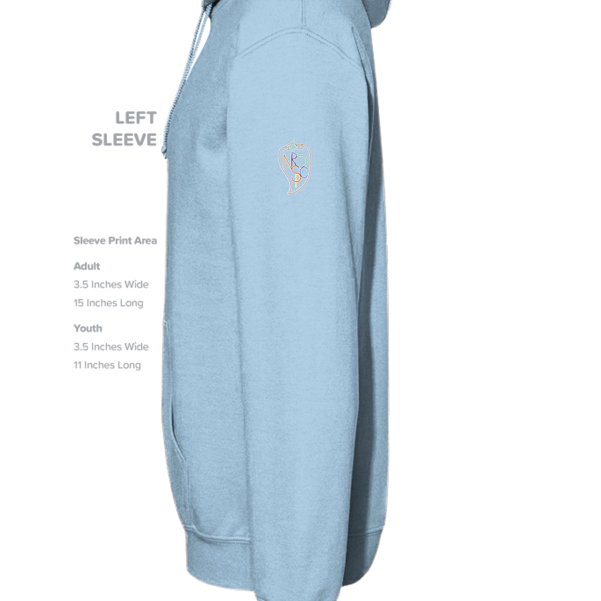 LIGHT BLUE - SLEEVE_LEFT