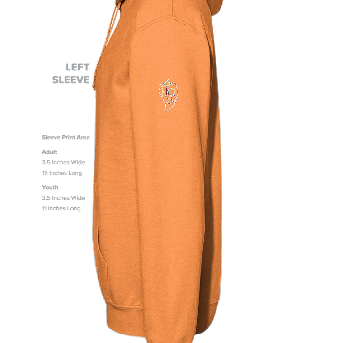 Tennessee Orange - SLEEVE_LEFT