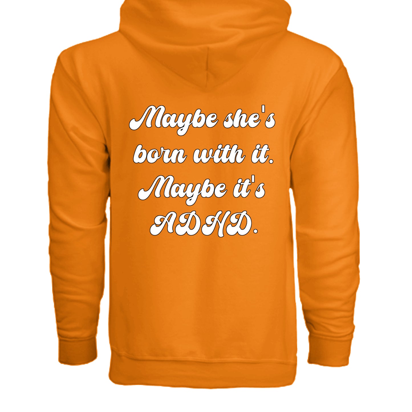 SAFETY ORANGE - BACK