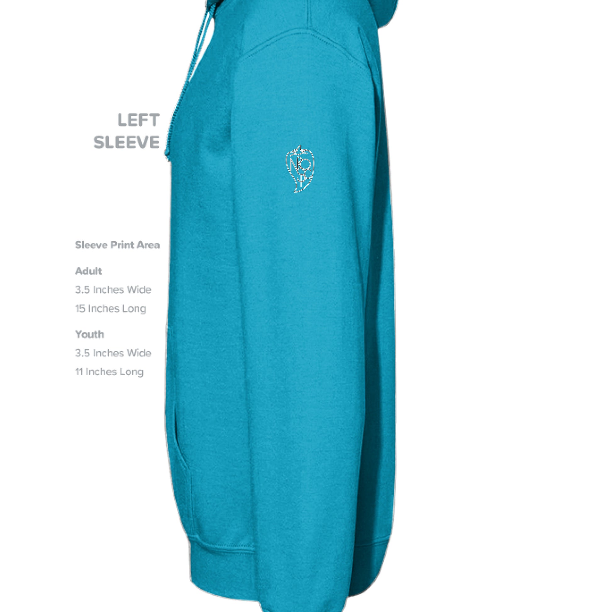 Teal - SLEEVE_LEFT