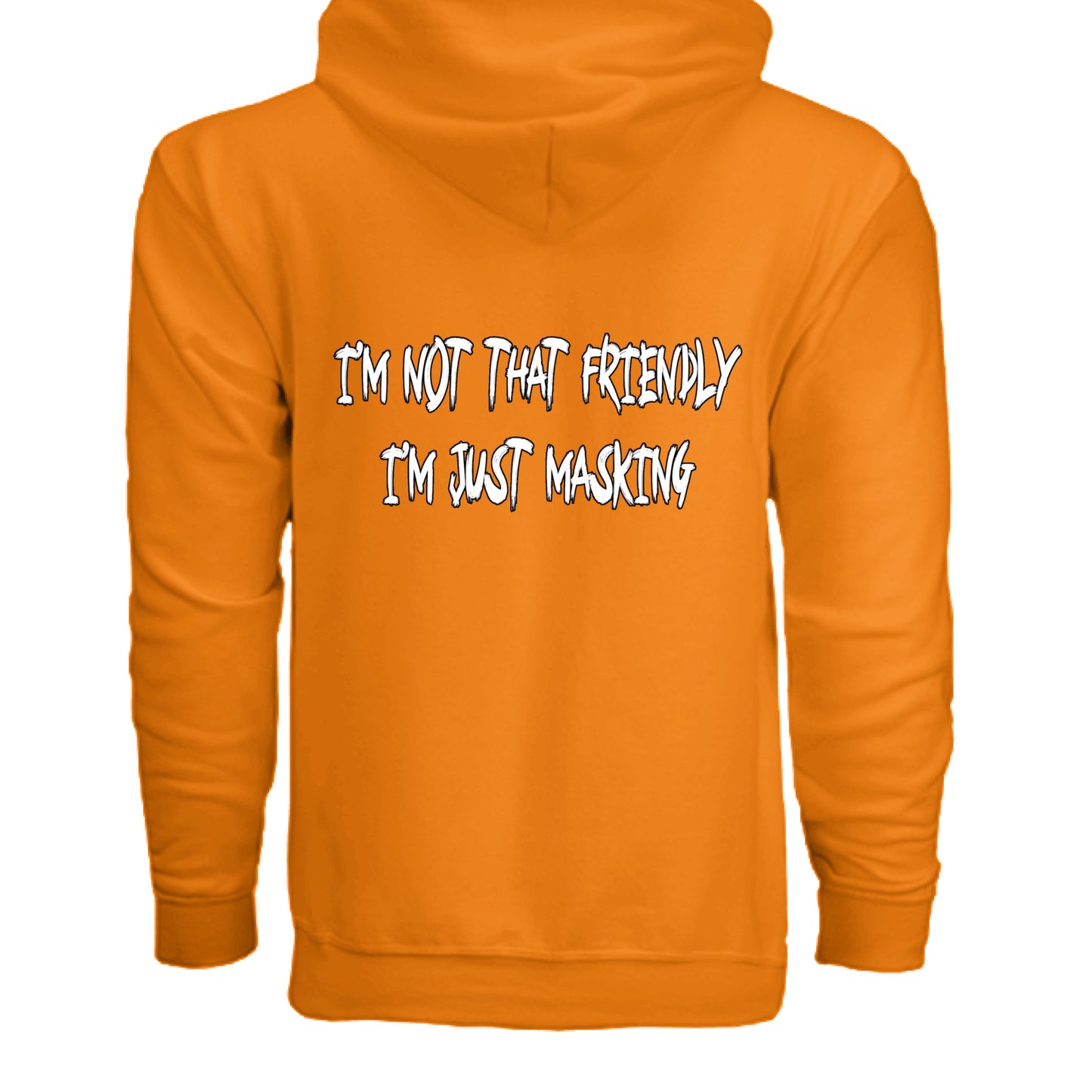 SAFETY ORANGE - BACK